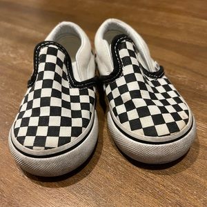 Toddler slide on Vans